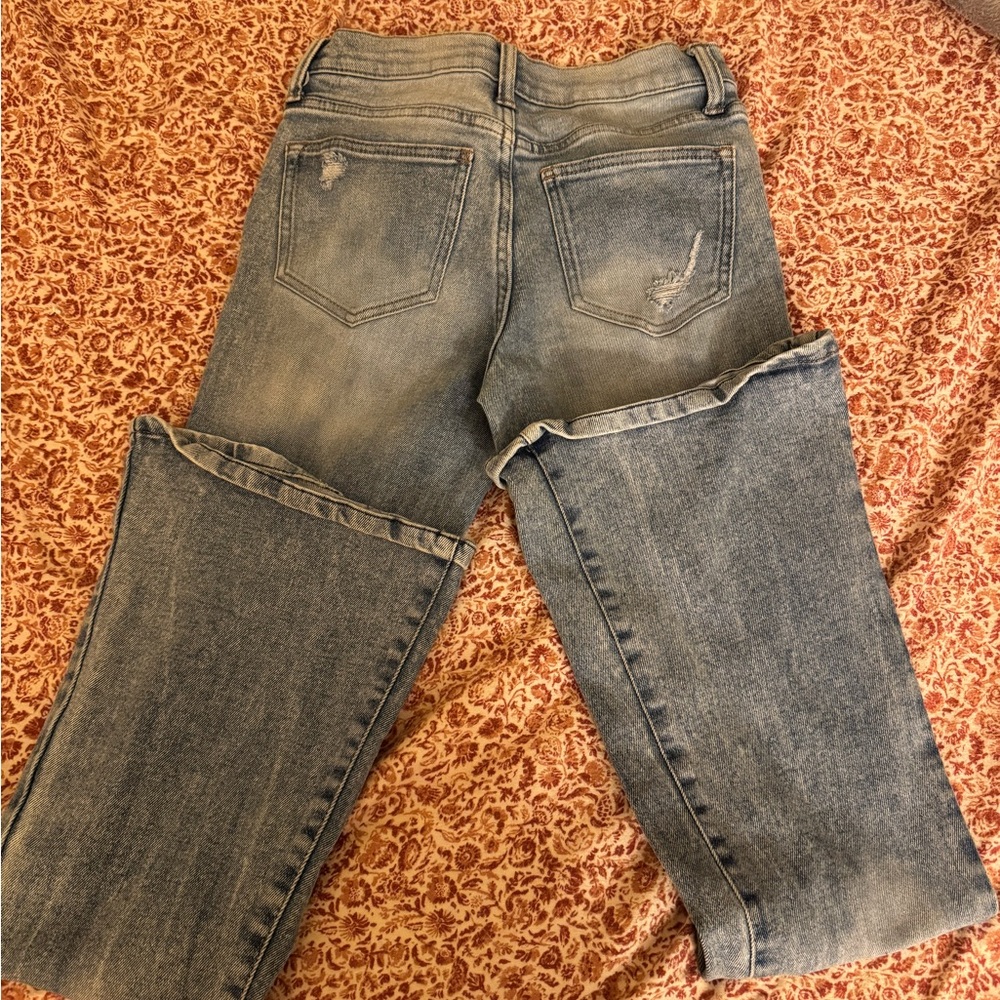 Bootcut Blue Jeans Ripped / Distressed 2000s - Picture 3 of 6